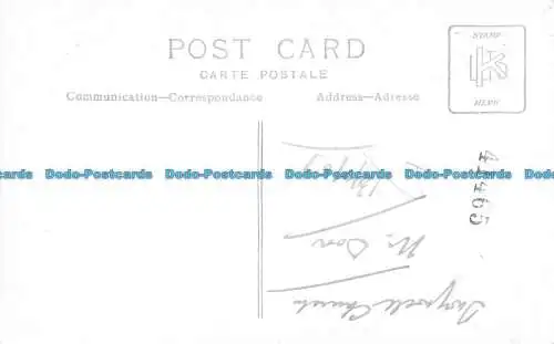 R061624 Alte Postkarte. Türen