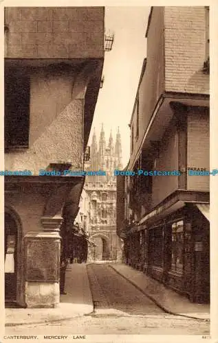 R061637 Canterbury. Mercery Lane. Photochrom. Nr. 4419