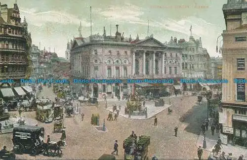 R062208 Piccadilly Circus. London. 1906