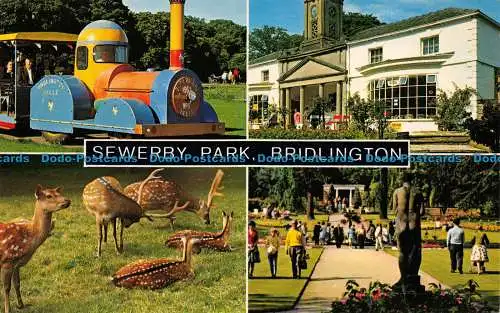 R063351 Sewerby Park. Bridlington. Multi-View. Bamforth. Farbglanz