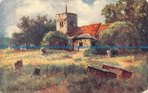 R061682 Alte Kirche von Chingford. Wildt und Kray. 1907