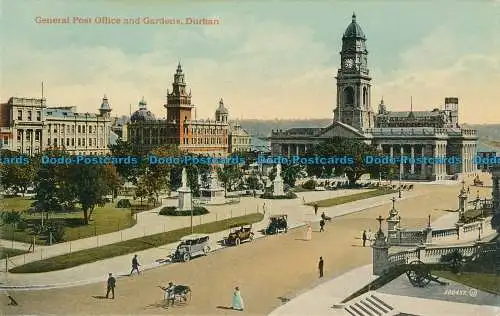 R062715 Allgemeine Post und Gärten. Durban. A.R.Nr. 500437