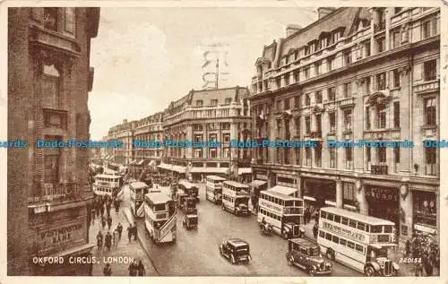 R061694 Oxford Circus. London. Valentinstag. Foto braun. Nr. 220152. 1948