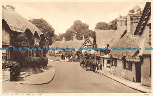 R061709 I.O.W. Shanklin. Das Dorf. Photochrom. Nr. 31540