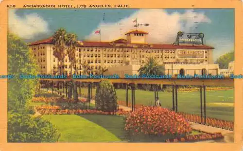 R062281 Ambassador Hotel. Los Angeles. Kalif. 1952