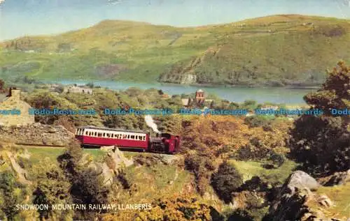 R063415 Snowdon Mountain Railway. Llanberis. Lachs. 1961