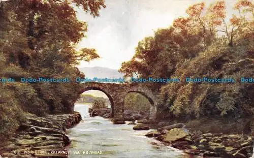 R062294 Alte Wehrbrücke. Killarney. Über Holyhead. 1907