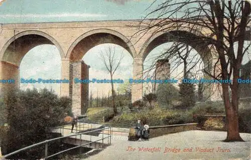 R062296 Die Wasserfallbrücke und das Viadukt Truro. Empire