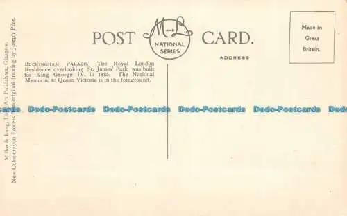 R062332 Buckingham Palace. London. M. und L. National