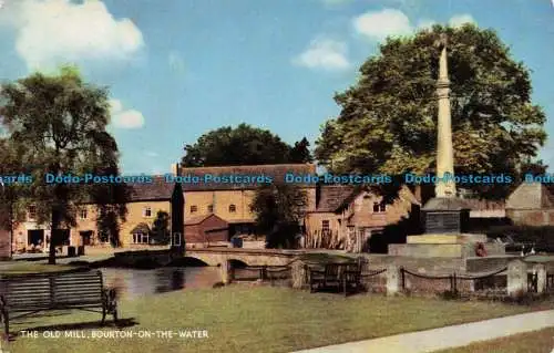 R063482 Die alte Mühle. Bourton auf dem Wasser. Lachs