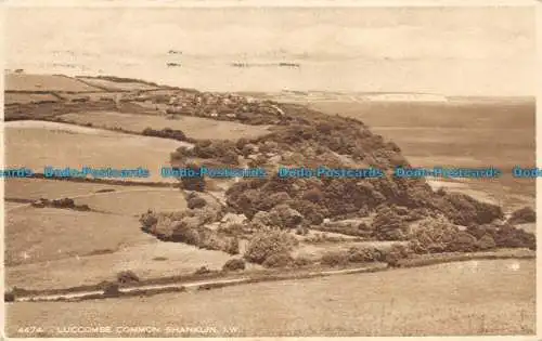 R062368 Luccombe Common Shanklin. I.W. Nigh. Nr. 4474. 1950