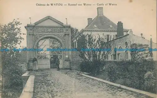 R061812 Schloss von Watou. Kasteel van Watou. Der Deley