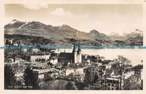 R062838 Luzern und Rigi. Nr. 1614