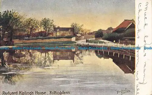 R062381 Rudyard Kiplings House. Rottingdean. Philco. 1906