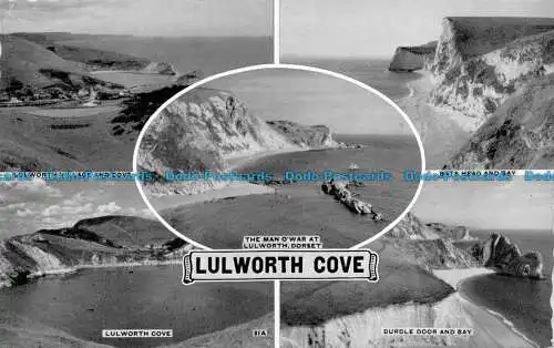 R062396 Lulworth Cove. Multi-View. 1963