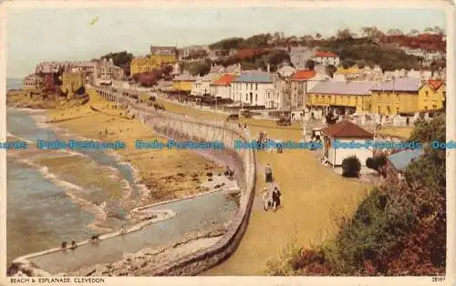 R062398 Strand und Esplanade. Clevedon. Nr. 28589. 1949