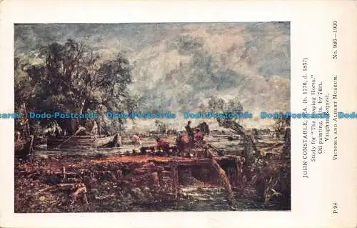 R062880 John Constable. R.A. Studie für das springende Pferd