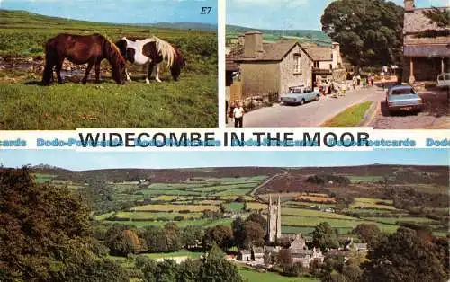 R063536 Widecombe im Moor. Multi View