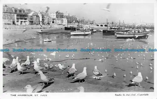 R062438 Der Hafen. St. Ives. RP. 1953