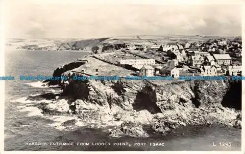 R062445 Hafeneingang von Lobber Point. Port Isaac. Valentinstag. Nr. L 1293. RP