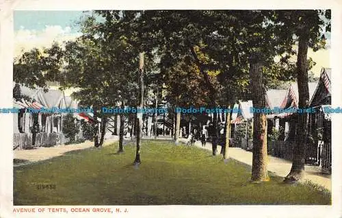 R062927 Avenue of Tents. Ocean Grove. Nr. J