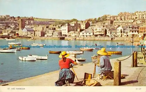 R064229 Hafen von St. Ives. Jarrold. RP. 1960