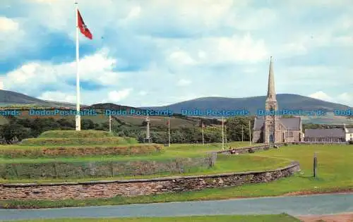 R064240 Tynwald Hill und St. Johns Church. Nr. Peeling. I.O.M