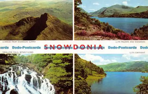 R064259 Snowdonia. Multi-View. Jarrold. Cotman Farbe