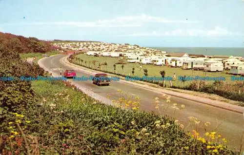 R063747 Wohnwagenstandorte. East Runton. 1970