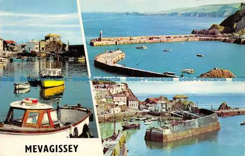 R063750 Mevagissey. Multi-View. 1970