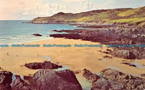 R064309 Morte Point und Combesgate Beach. 1970