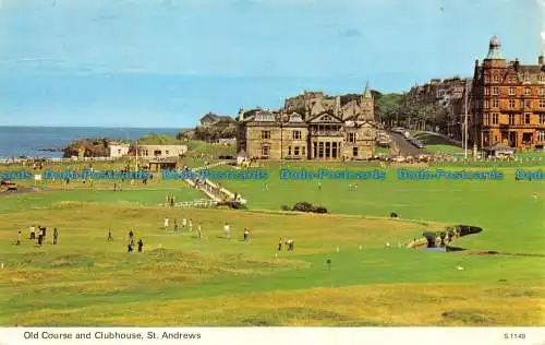 R063115 Alter Platz und Clubhaus. St. Andrews. Dennis. 1978