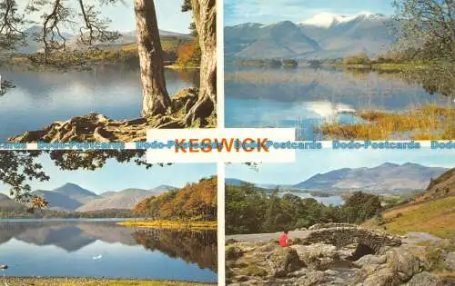 R063782 Keswick. Multi-View. Sanderson und Dixon. Jarrold. 1977