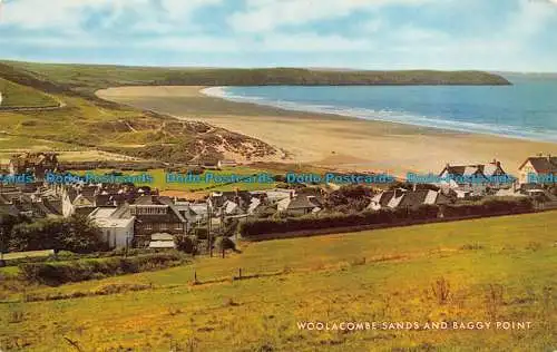 R063129 Woolacombe Sand und Baggy Point. Lachs. 1974