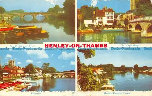 R064353 Henley an der Themse. Multi-View. Valentinstag. Valchrom. 1965