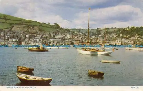 R063831 Dartmouth von Kingswear. Jarrold. RP