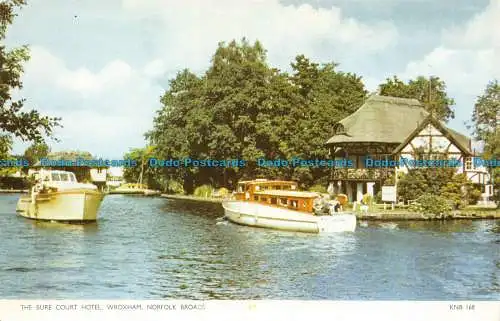 R063846 The Bure Court Hotel. Wroxham. Norfolk Broads. Jarrold. RP