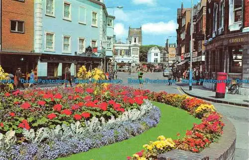 R063255 Marktplatz von der County Hall. Kingston Upon Thames