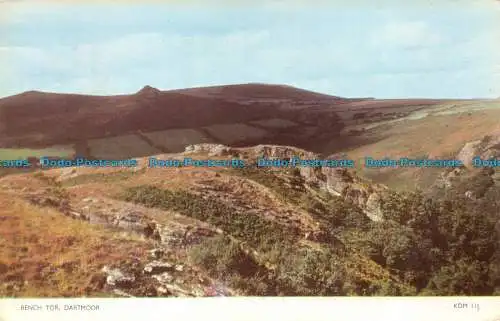 R063935 Bench Tor. Dartmoor. Jarrold. RP. 1963