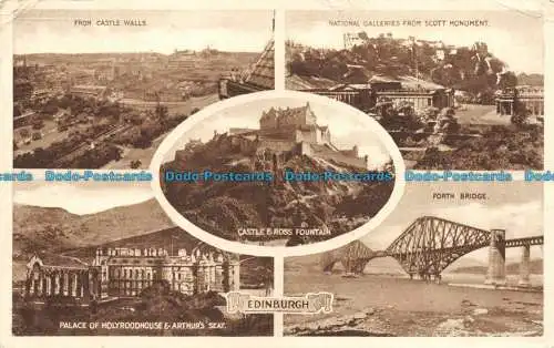 R063278 Edinburgh. Multi-View. Dennis. 1947