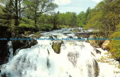 R063291 Die Schwalbenfälle. Bettws Y Coed. Fotopräzision