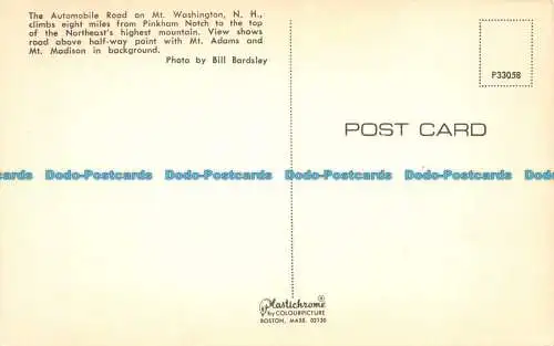 R063306 Die Automobilstraße am Mt. Washington N.H. Bill Bardsley