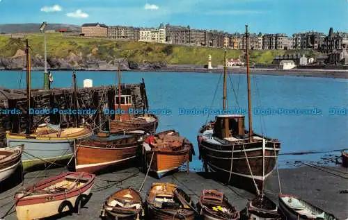 R063981 Der Hafen und die Bucht. Port Erin. I.O.M. Fotopräzision