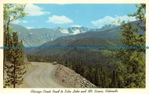 R064000 Chicago Creek Road zum Echo Lake und Mt. Evans. Colorado