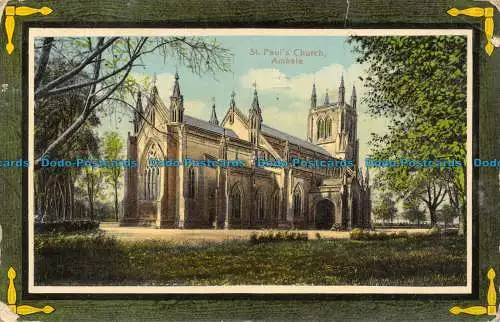 R064016 St. Pauls Kirche. Ambala. Moorli Dhur. 1915