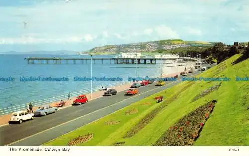 R064057 Die Promenade. Colwyn Bay. Dennis. 1981