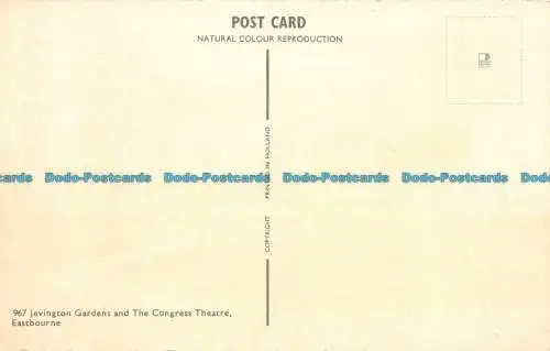 R064650 Jevington Gardens und das Kongresstheater. Eastbourne