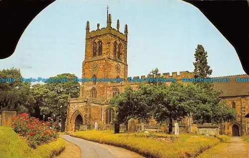 R064114 Pfarrkirche. Eccleshall. Kingsley