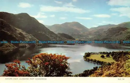 R065116 Herbstruhig. Ullswater von Gowbarrow. Jarrold. RP