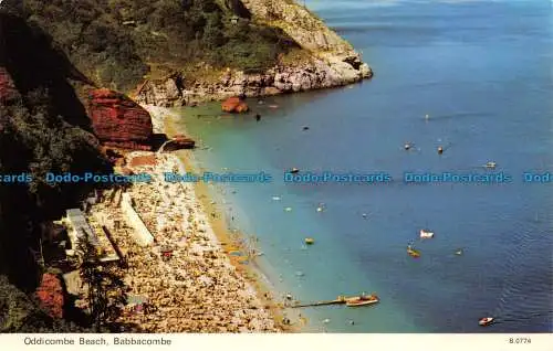 R064714 Oddicombe Beach. Babbacombe. Dennis